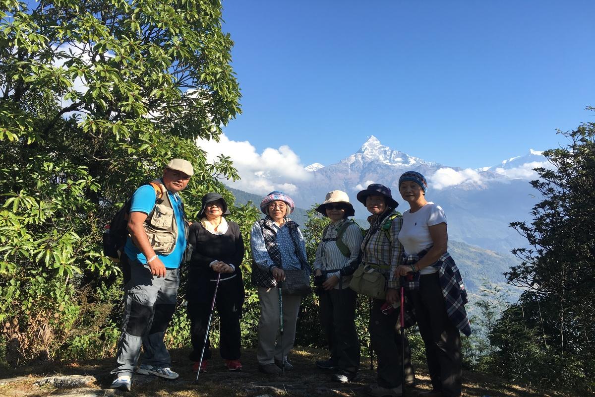 hike-to-australian-camp-from-pokhara